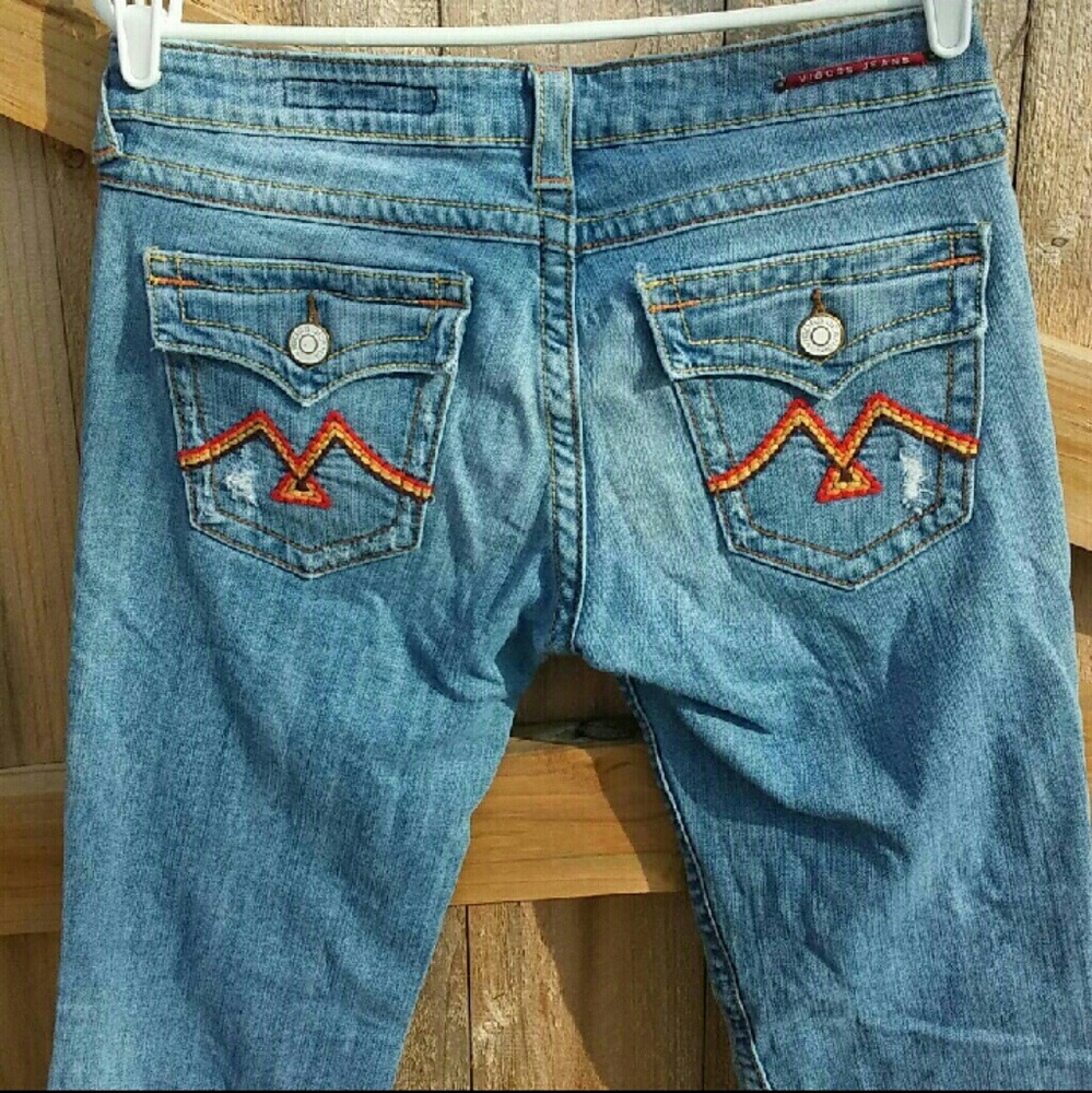 Vigoss embellished jeans (jr sz 9)